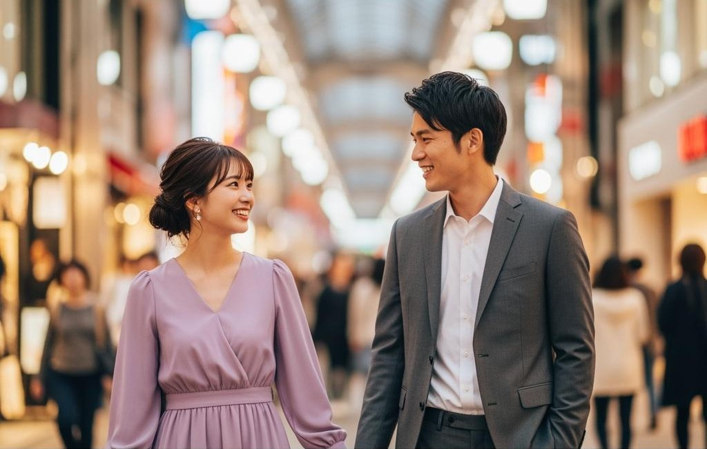 LUVPARTNERSで出会いを探す女性